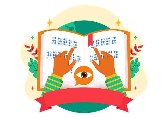 Dia Mundial do Braille  Ilustração