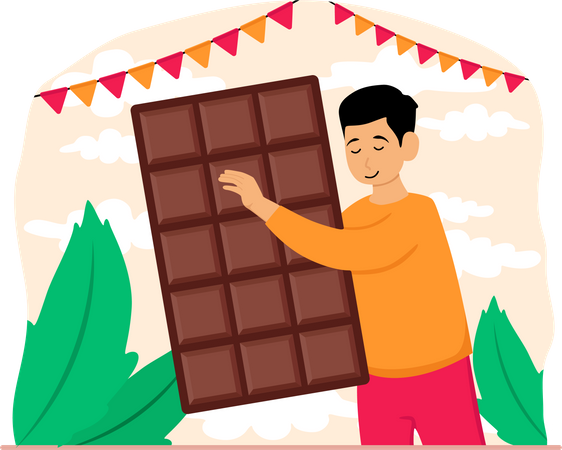 Dia Mundial do Chocolate  Ilustração
