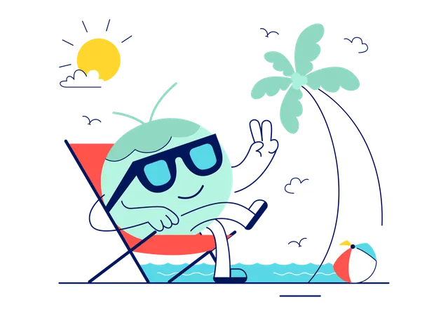 Dia Mundial do Coco  Ilustração