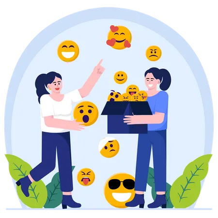 Dia Mundial dos Emojis  Ilustração