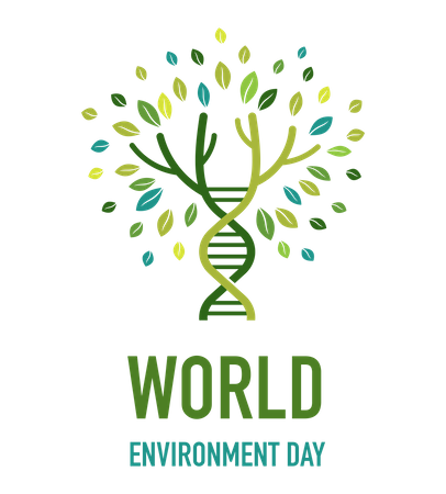 Dia Mundial do Meio Ambiente  Ilustração