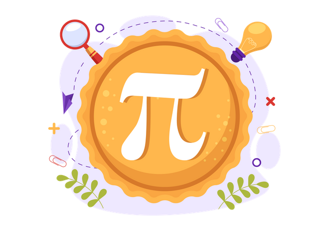 Dia Mundial do Pi  Ilustração