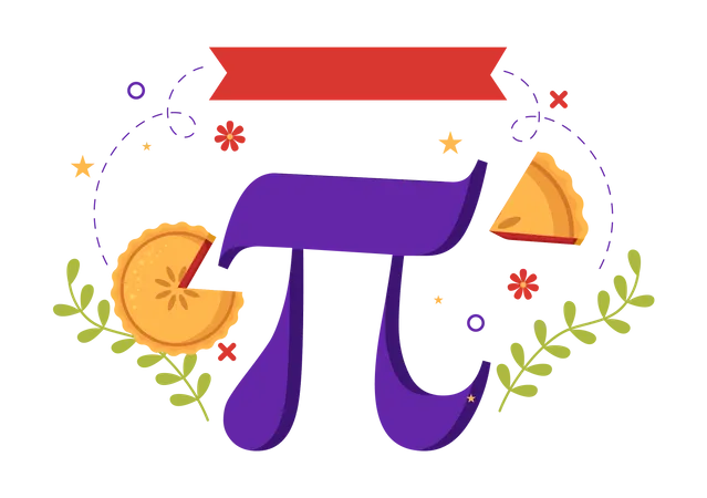 Dia Mundial do Pi  Ilustração