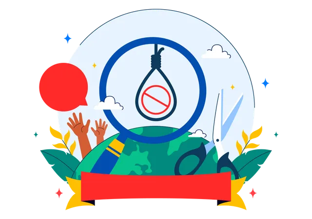 Día Mundial de la Prevención del Suicidio  Ilustración