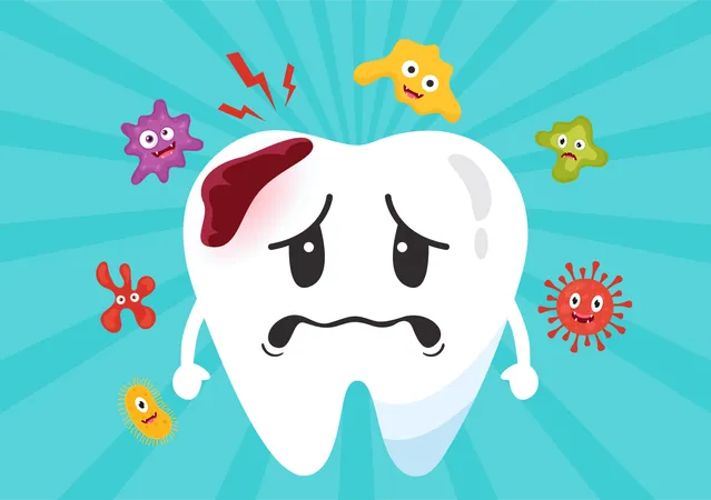 Dia Nacional da Dor de Dente  Ilustração