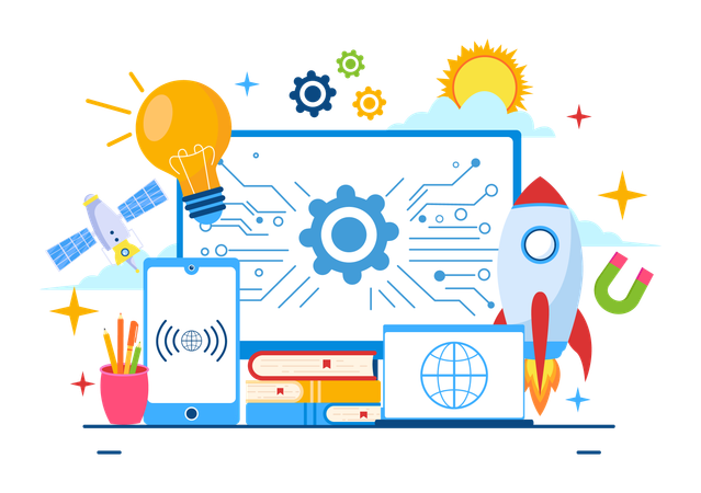 Dia Nacional da Tecnologia  Ilustração