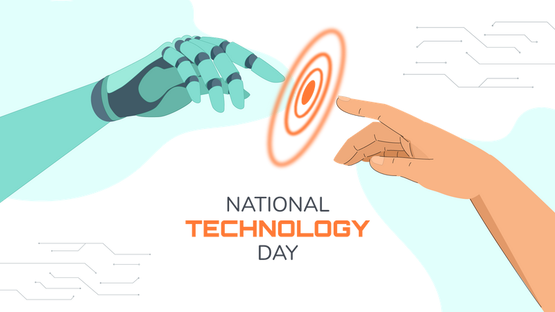 Dia Nacional da Tecnologia  Ilustração