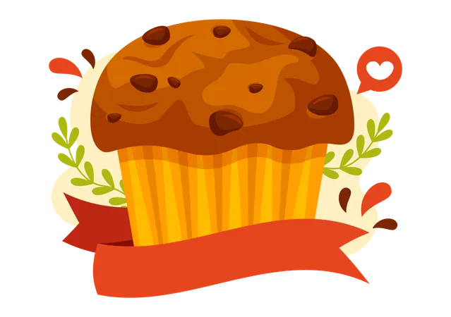 Día Nacional del Muffin  Ilustración