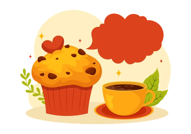 Día Nacional del Muffin  Ilustración