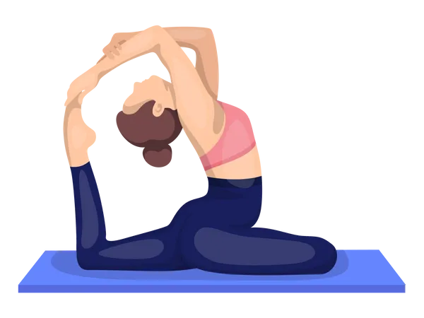 Día del Yoga  Ilustración