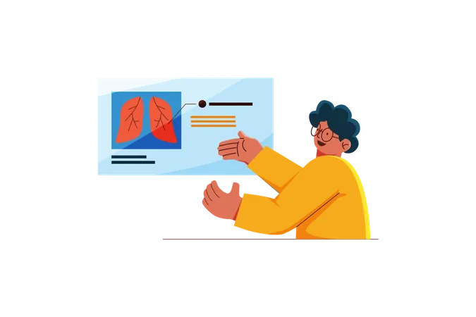 Diagnostic par le médecin  Illustration