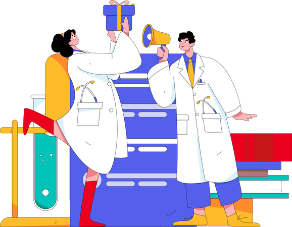 Diagnostic Research  Illustration