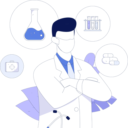 Diagnostic Research  Illustration