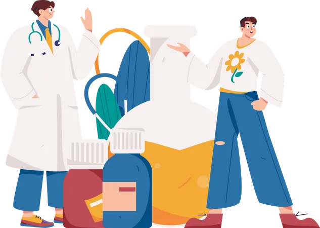 Diagnostic Research  Illustration