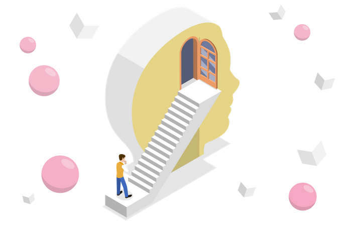 Diagnostic de santé mentale  Illustration