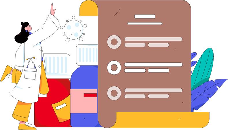 Diagnostische Forschung  Illustration