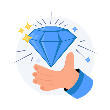 Diamante  Ilustração