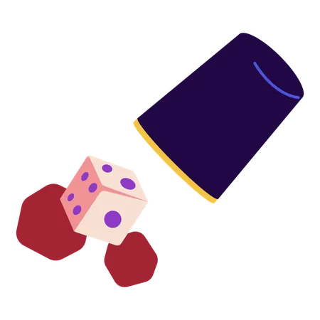 Dice trick  Illustration