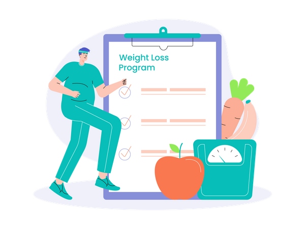 Diet chart  Illustration