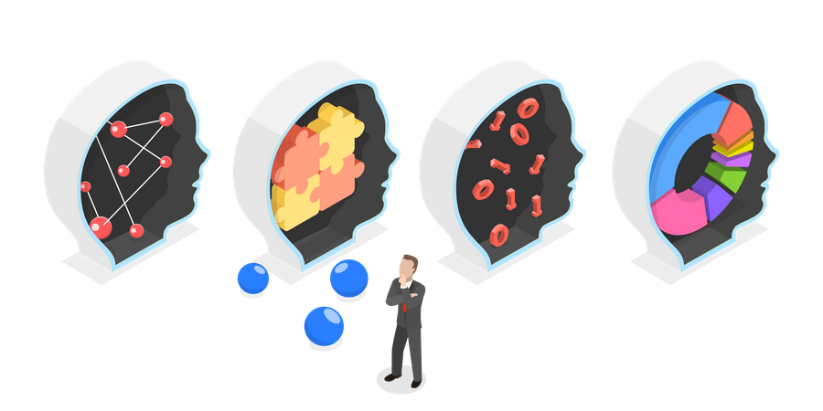 Différences de personnalité  Illustration