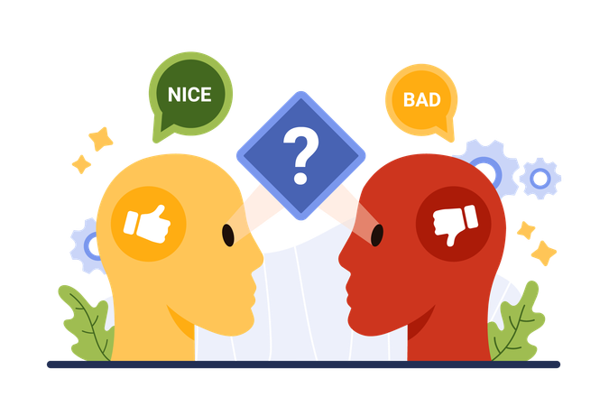 Different perspectives  Illustration