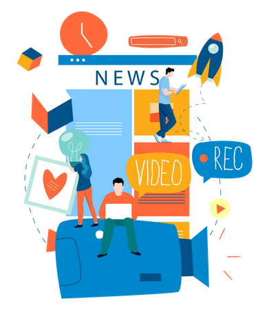 Diffusion d'informations  Illustration