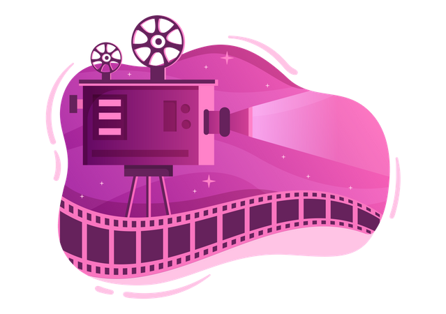 Diffusion vidéo  Illustration