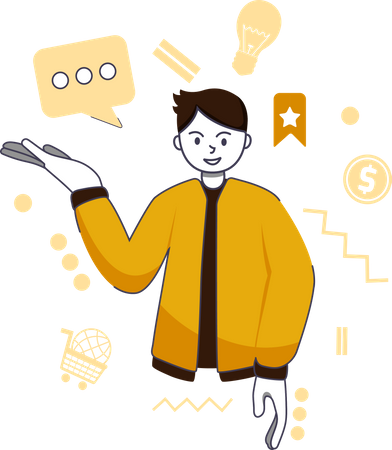 Digital Advertisement  Illustration