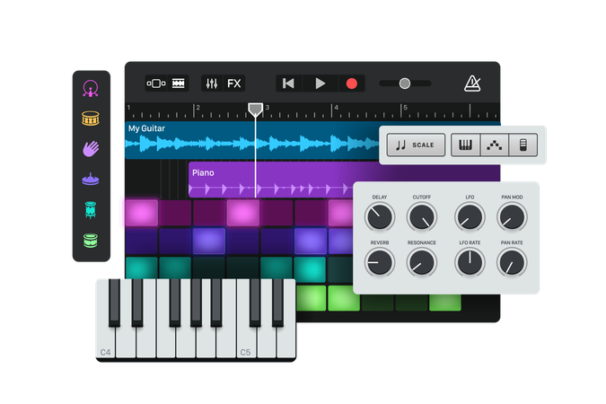 Digital audio workstation  Illustration