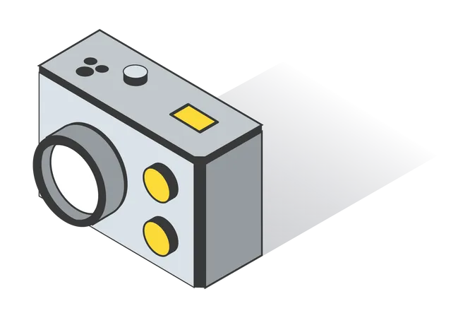 Digital Camera  Illustration