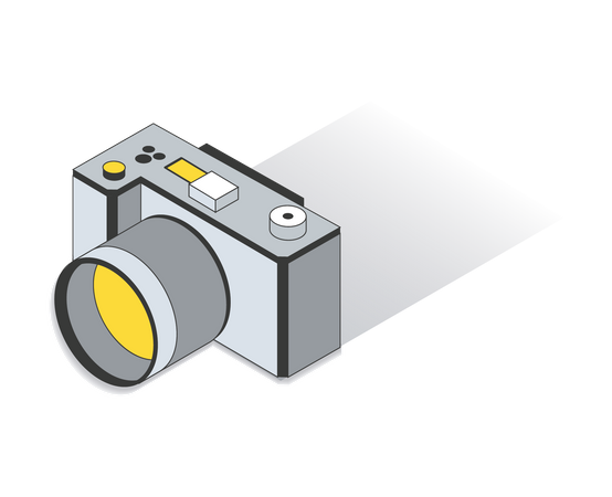 Digital Camera  Illustration