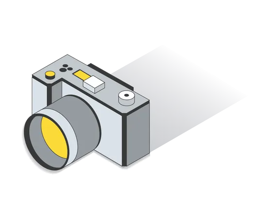 Digital Camera  Illustration