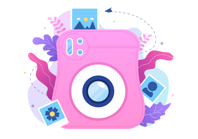 Digital Camera  Illustration