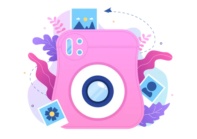 Digital Camera  Illustration