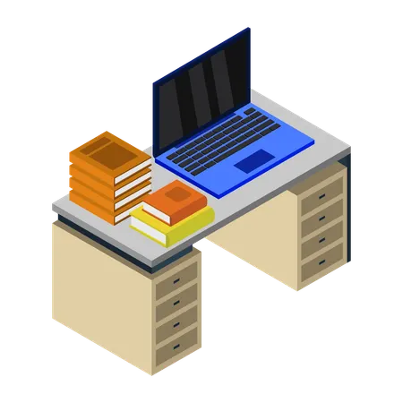 Digital classroom  Illustration