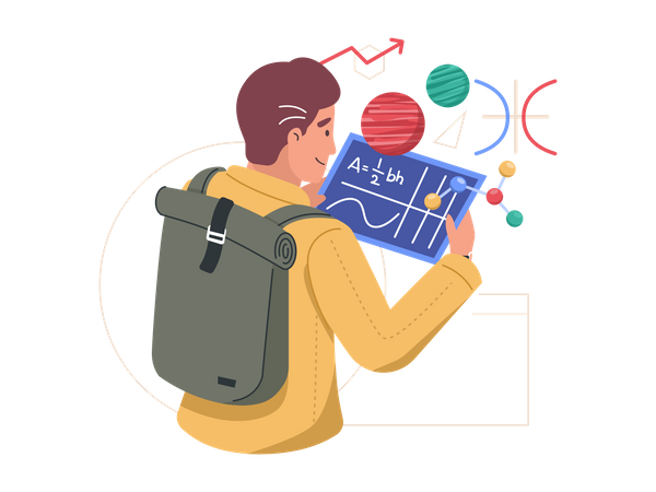 Digital Education  Illustration