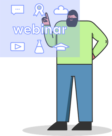 Digital Education  일러스트레이션