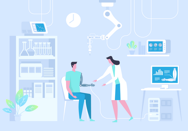 Digital Health  Illustration