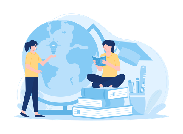 Digital Instruction  Illustration