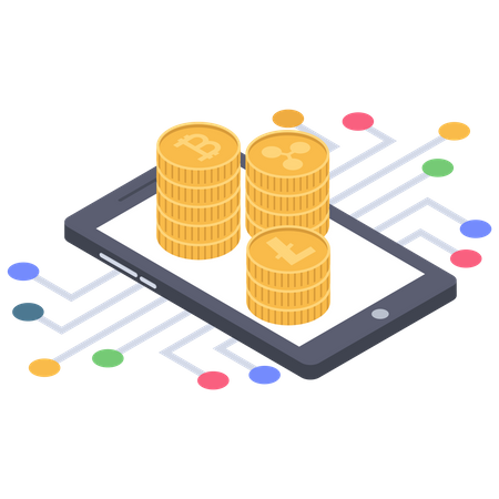 Digital Investment  イラスト