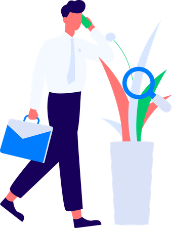 Digital job application form  Illustration