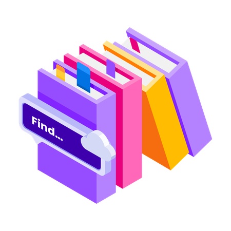 Digital Library  Illustration