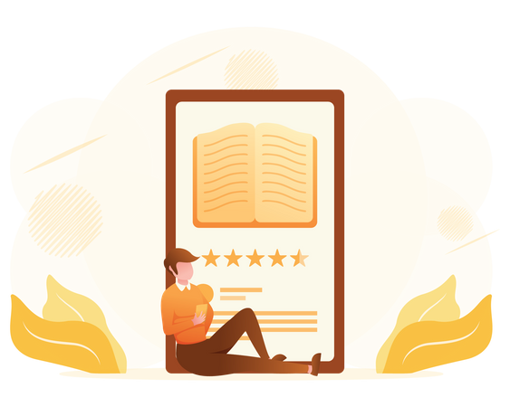 Digital Library  일러스트레이션