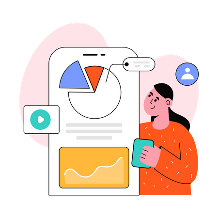 Digital Marketing analysis  Illustration