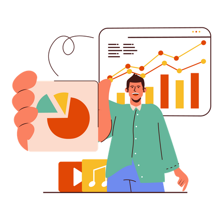 Digital Marketing Analysis  Illustration