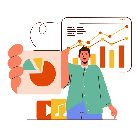 Digital Marketing Analysis  Illustration