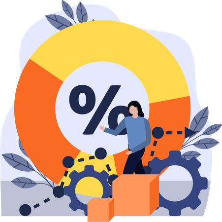 Digital Marketing Analyzer  Illustration