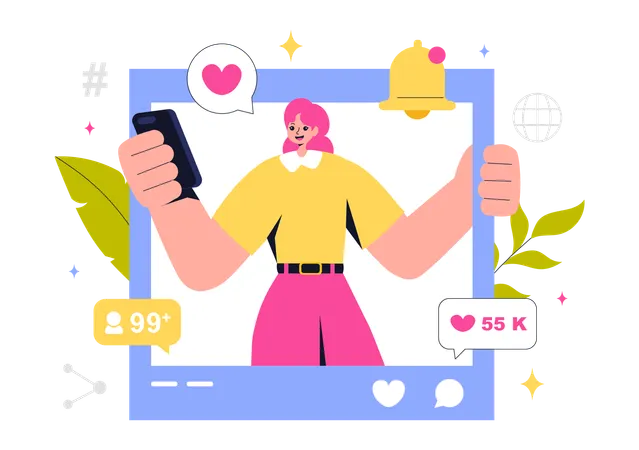デジタルマーケティングコンテンツ作成  イラスト