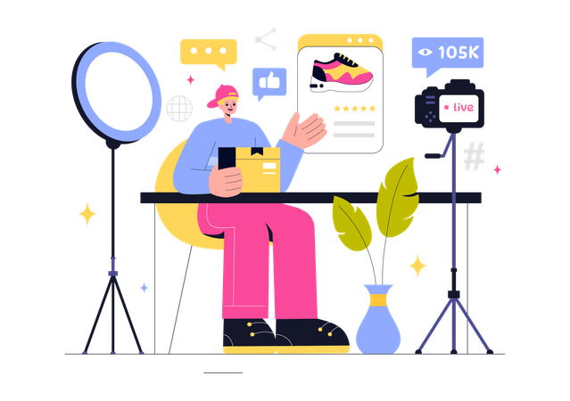 デジタルマーケティングコンテンツ作成  イラスト