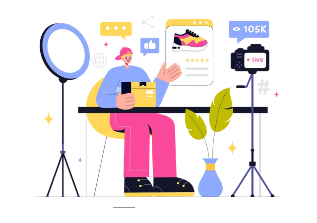 デジタルマーケティングコンテンツ作成  イラスト